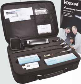 n 8206290 32160 32162 32160 MD SCOPE ELITE Videotoscopio con - 1 sonda 45 mm Ø 5,2 mm - un cavo video RCA - 24 speculum monouso - 2 batterie alcaline AA Diverse sonde staccabili sono disponibili in