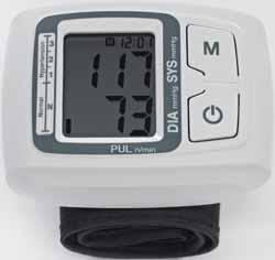 oscillometrico Campo di misurazione: pressione: 0-300 mmhg pulsazioni: 40-199 bpm Precisione: pressione: ±3 mmhg pulsazioni: ±5% Alimentazione: braccio: 4 batterie AA alcaline pulsazioni: 2 batterie