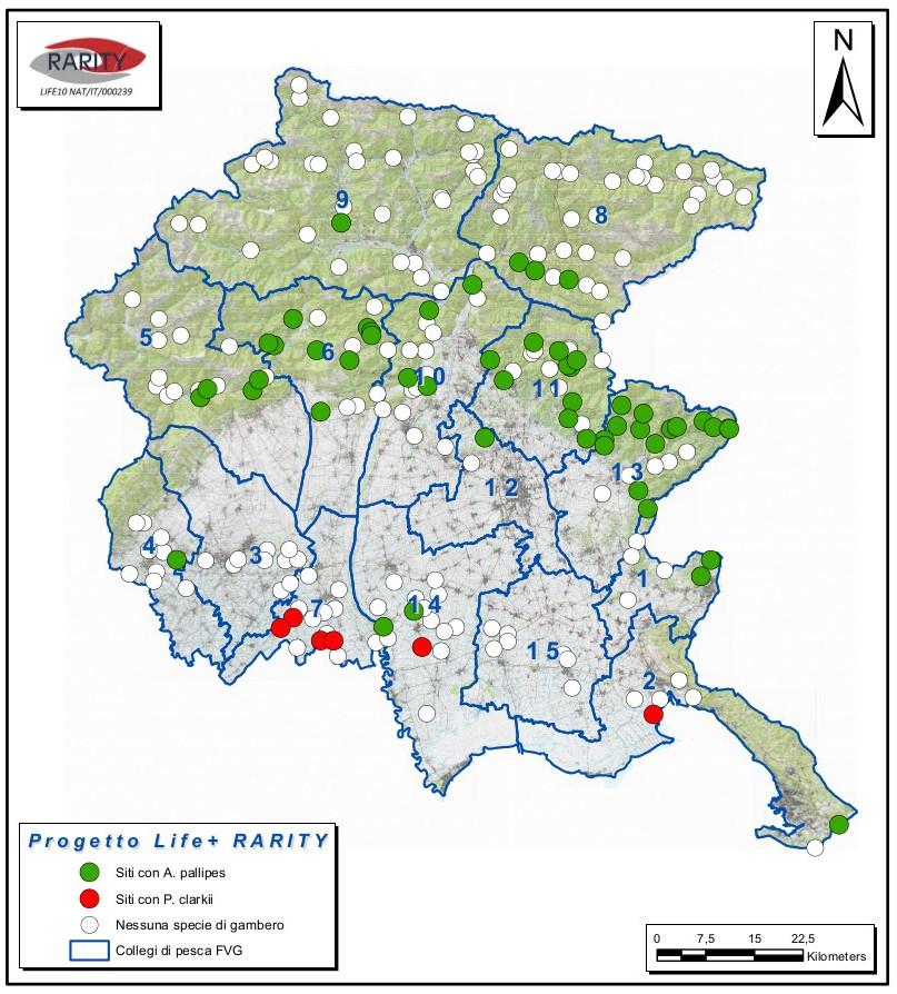 Monitoraggio 226 stazioni 2012-2014 Popolazioni Dati ambientali