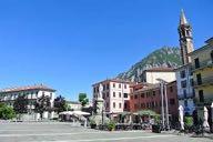 Pescarenico con la casa di Lucia, la chiesa di Don Abbondio, i