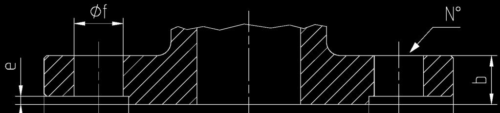 DIMENSIONI FLANGE UNI EN 1092-1 FLANGE DIMENSION UNI EN 1092-1 DIMENSIONS BRIDES UNI EN 1092-1 FLANSCHANSCHLUSSMASSE UNI EN