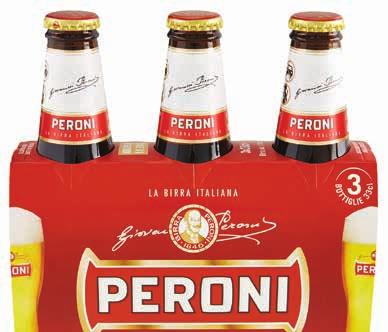 1 l 1,98 anzichè 2,83 BIRRA PERONI conf.