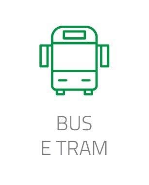 BUS e TRAM, riporta link per visionare e poter consultare la mappa dei mezzi di trasporto cittadini, oltre che gli