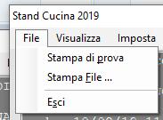 Riquadro dell ultimo scontrino emesso in cassa: nel caso l ultimo scontrino emesso in cassa non contenga articoli dei tipo prescelto: ad esempio le bibite, lo sfondo diverrà grigio e la copia cucina