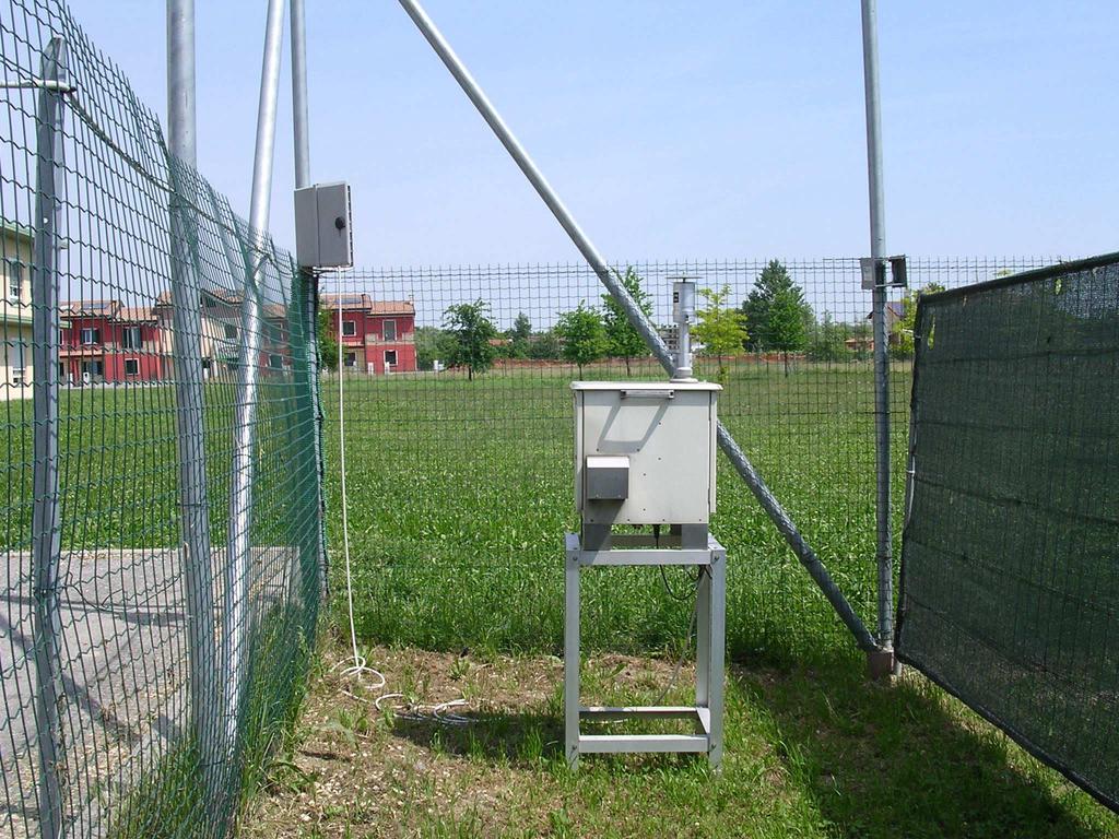 Campagna di Monitoraggio della Qualità dell'aria Piazzale Camillo Cibin presso il campo sportivo Periodo