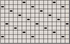 on every row Schema D: Un coppo fermaneve ogni terzo coppo in ogni seconda fila Scheme D: 1 snow stop tile every 3th tile on every 2nd row Schema E: Un coppo fermaneve ogni quinto coppo Scheme E: 1