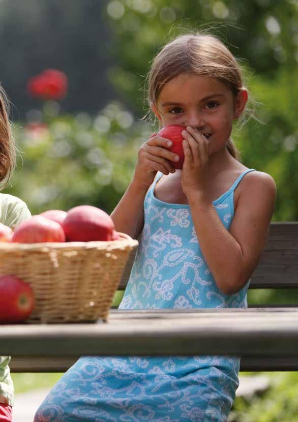 Val Venosta il giardino delle mele La Val Venosta è famosa per la coltivazione di frutta e verdura di altissima qualità.