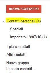 Alla data attuale (20/07/2016) sono stati popolati solo i gruppi Docenti, quelli per materia, e Personale di Segreteria in attesa delle assegnazioni degli insegnanti alle classi e di conseguenza