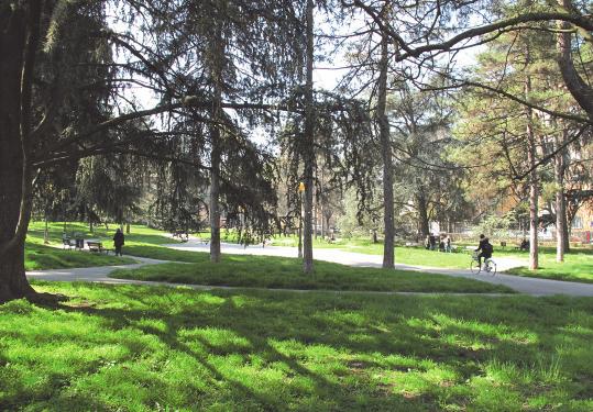 Per quanto riguarda il giardino pubblico di Porta Saragozza, siccome il decreto ne mette in risalto il ruolo di belvedere, si può parlare in senso lato di trasformazione del valore estetico, in