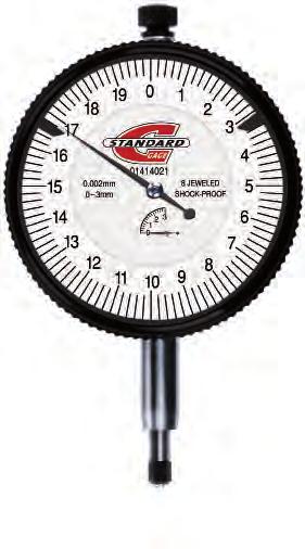 26 Modelli Ø 58 mm, risoluzione 0,01 mm Con numerazione inertita in rosso.