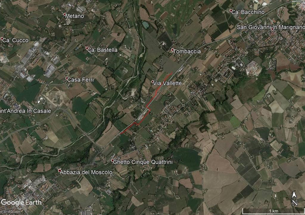 6 ALLACCIAMENTO COMUNE MORCIANO DN 100 (4 ) Figura 4 Inquadramento territoriale 6.1 CARATTERI AMBIENTALI E GEOMORFOLOGICI L allacciamento in oggetto si sviluppa lungo la S.P.