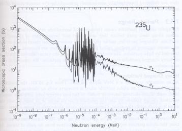 Xsect per U234,U236 e