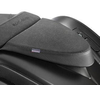 Specifically designed to perfectly match the unique shape of your MGX-21, this carbon fibre rack replaces the passenger seat to give increased luggage capacity, or as a mount for the accessory