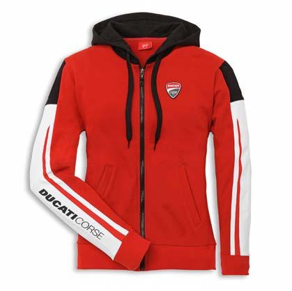 Ducati Corse 14 Felpa con cappuccio / Hooded sweatshirt 98768488 95% cotone, 5% elastane / 95% cotton,