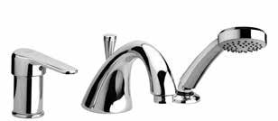 80..118 Monocomando bordo vasca Deck mounted bath mixer Mitigeur bain-douche 3 trous Batería baño-ducha encimera Wannenbatterie 53CC956GM CARTUCCIA / CARTRIDGE 80.