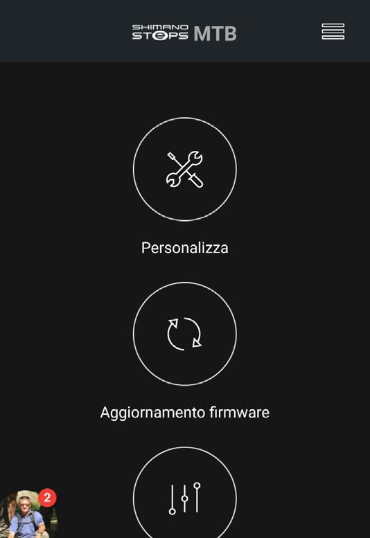 9 Scegliere personalizza > unità di trasmissione e passare ad acceso.