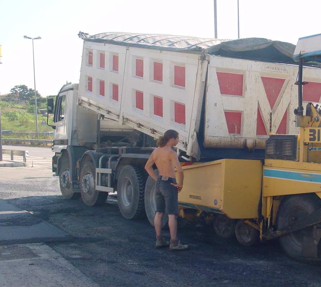 Trasporto dei conglomerati bituminosi a caldo POSSIBILI