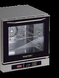 Un ampia gamma di prodotti per il fabbisogno di ogni cucina. The QuattroP professional range features the highest quality of convection and steam ovens, operated with both electric and gas technology.