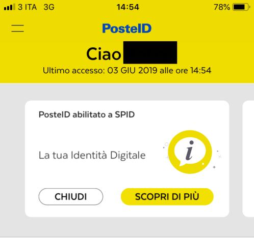 applicazione. Dovrai digitare un codice attivazione che ti arriverà via SMS e scegliere una password che ti verrà richiesta ad ogni utilizzo della App.