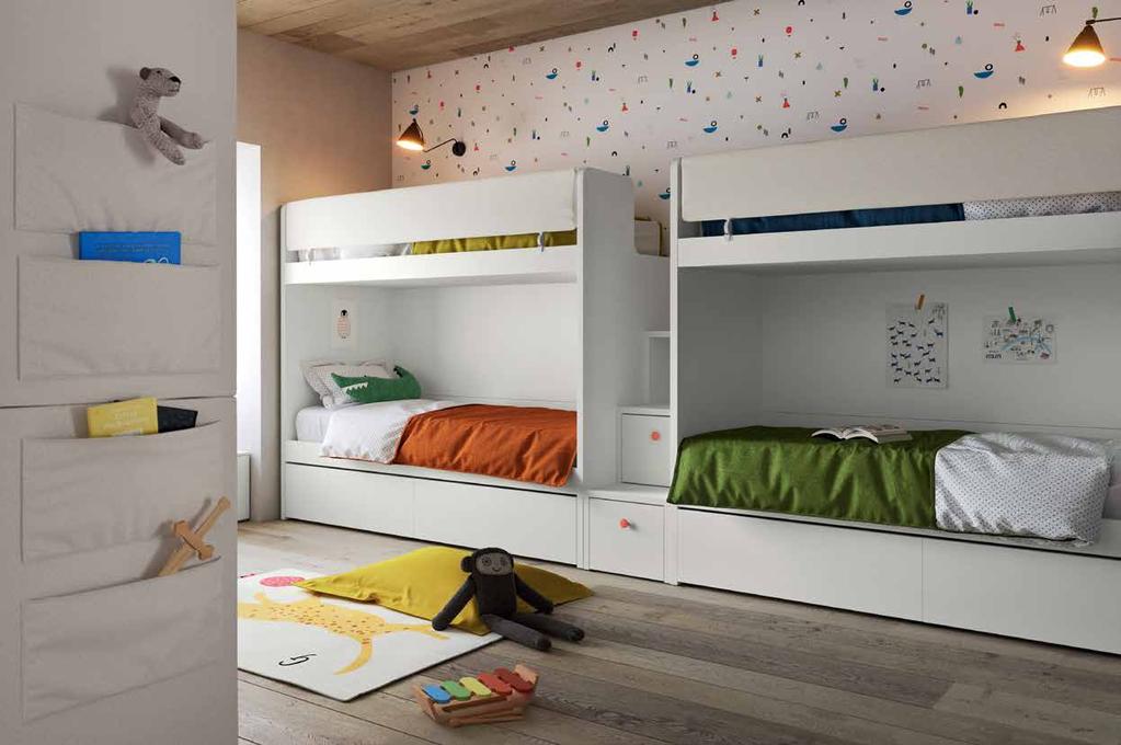 LETTI A CASTELLO / BUNK BEDS space 8 free-system letti a