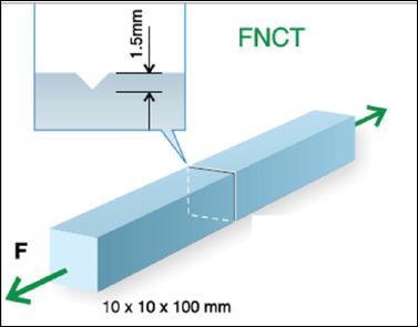 Test FNCT - Resistenza alla crescita lenta della frattura secondo PAS 1075 Lo scopo del test Studiare il comportamento