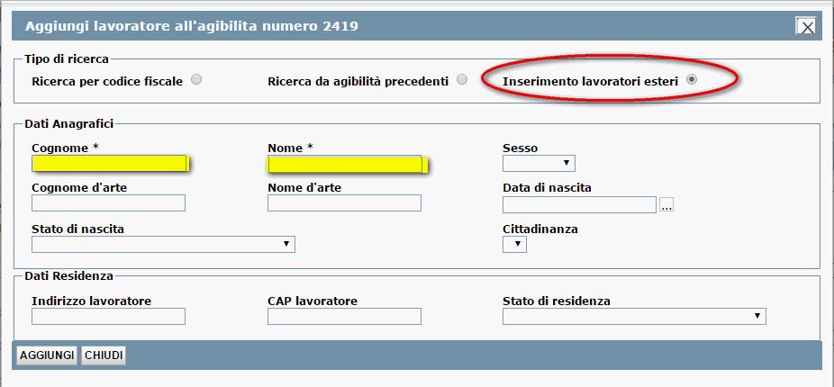 Terminato l inserimento l utente preme il