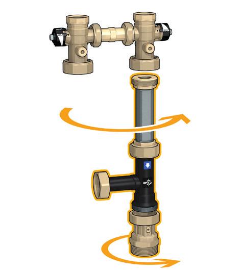 CALEFFI CAMERA CALEFF CAMERA HOBBY HOBBY BAGNO BAGNO SOGGIORNO SOGGIORNO WC WC CALEFFI CALEFFI Reversibilità destra-sinistra I