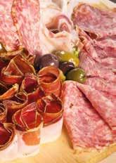 DEGUSTAZIONE Vino e territorio Selezione di salumi e formaggi tipici del