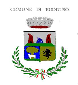 COMUNE DI BUDDUSO Provincia di Sassari Area Socio - Culturale Servizi Culturali P.zza Fumu 07020 Buddusò c.f. 81000470906 p-iva 00131450900 tel. 079/9144822 - Fax 079/714371 e-mail: personale@comune.