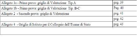 Proposta di griglie di valutazione PROVE SCRITTE: ADATTAMENTO DELLE GRIGLIE MINISTERIALI (distribuzione dei punteggi in base ai diversi descrittori) Alcune proposte di griglie di