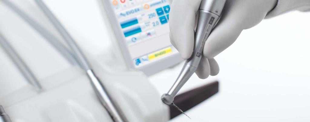 In modalità endodontica, se il file selezionato è presente nella banca dati, il software imposta automaticamente i valori di coppia e velocità; gli stessi valori possono essere definiti liberamente