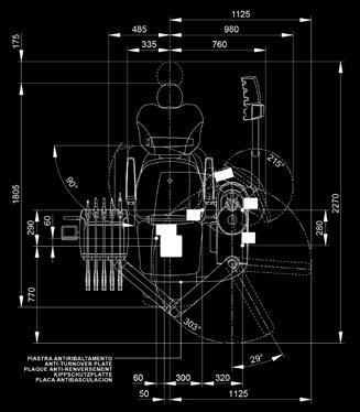 000 rpm, 5,3 Ncm) Siringa 6 funzioni Sesto strumento Sensore radiografico integrato Modulo per Modalità Reciprocante Localizzatore Apicale Integrato Kit pompa Peristaltica GRUPPO IDRICO