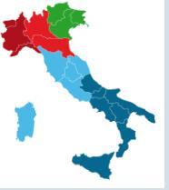 In Italia, i consorzi appartenenti ad Enterprise Europe Network sono 5 e coprono 3 aree geografiche