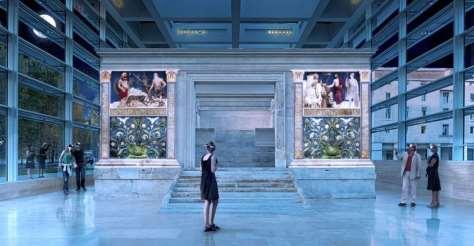 MOSTRE FINO AL 31 DICEMBRE 2019 MUSEO DELL ARA PACIS L ARA COM ERA Dopo il grande successo dei primi due anni di programmazione con oltre 50mila visitatori, con L ARA COM ERA, il primo intervento