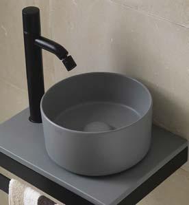 Shui Comfort lavabo minimo tondo minimo round washbasin - art.