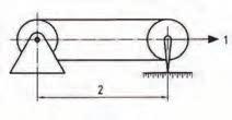 Caratteristiche tecniche delle cinghie dentate Dati tecnici delle cinghie Passo Larghezza cinghia Carico di rottura [N] Modulo "E" [N/100% allungamento] Massa lineare [Kg/m] 8M 21 20.738 472.