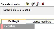 sulla cartella modifica (Intervento aperto) Scheda Gestione segnalazione Cliccare