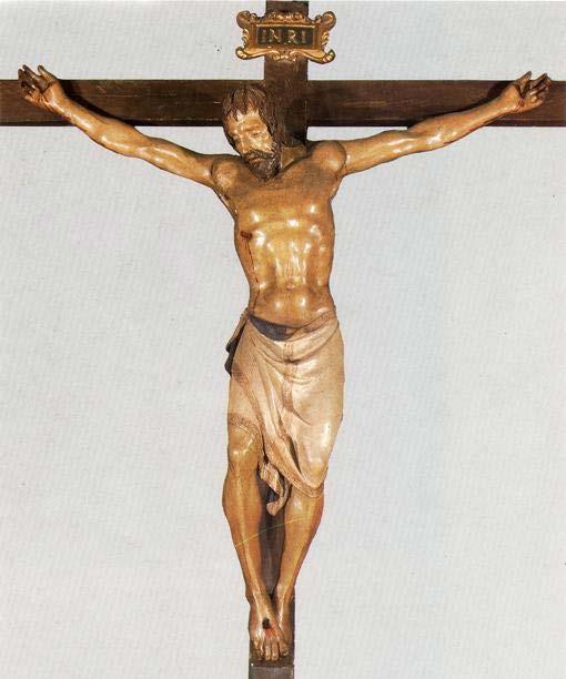 Donatello, Crocifisso, 1406/1410, legno, h 168 cm.