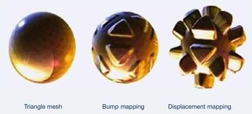 Nuove possibilità di rilievo texture fetch dal vertex processor displacement mapping