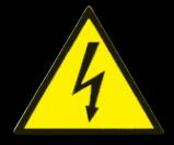 1.2 Pittogrammi e avvertimenti presenti sull apparecchiatura Pericolo di folgorazione presenza di corrente elettrica.