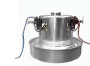 Brushless motor (1200 W) allows 100% carbon free airflow; TOP-AC motor (1200 W) the