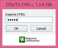 CNS/CRS avviene correttamente, per avviare