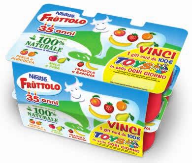 Fruttolo mix NESTLÈ 12x40 g (al kg 4,98)