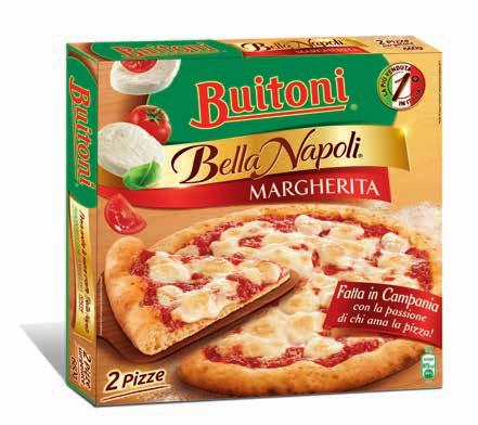 Pizza Margherita Bella Napoli BUITONI 2 pezzi 660 g