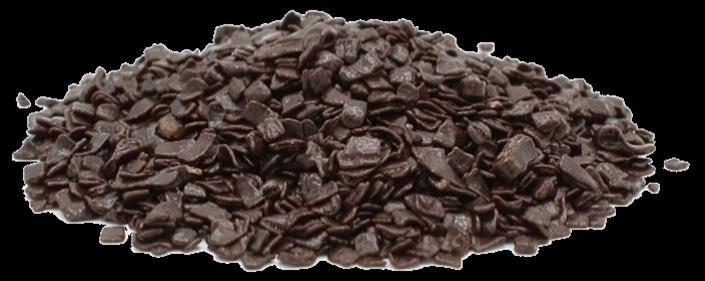 103124 141350 Chocolate pajet dark 3 mm Scaglietta cioccolato