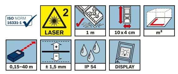 grazie alla tastiera intuitiva Display di grandi dimensioni ed illuminato per una migliore leggibilità Robusta struttura con IP 54 per l impiego gravoso in cantiere Risultati di lavorazione ottimali