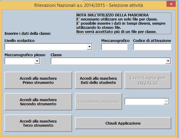 Se invece le impostazioni del computer non sono quelle previste