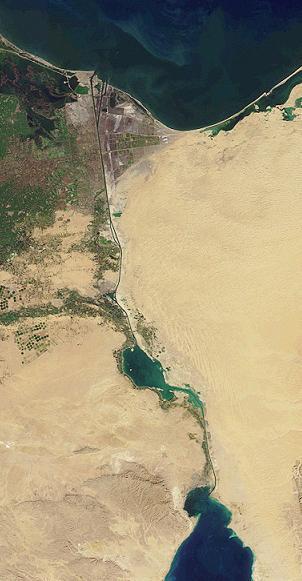 3. Competitività Il progetto del raddoppio di Suez Le cifre del progetto Suez Canal Corridor Project (SCCP): 72 Km: la lunghezza lungo la quale verranno effettuati i lavori di scavo per ampliare il