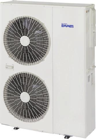 Available models EH0615DC EH1015DC EH1218DC EH1615DC EH1718D3 Funzione Raffrescamento Cooling mode Riscaldamento / raffrescamento con unità terminali ad aria Heating/cooling with air terminal unit