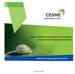 Green Public Procurement come strumento per promuovere l Economia